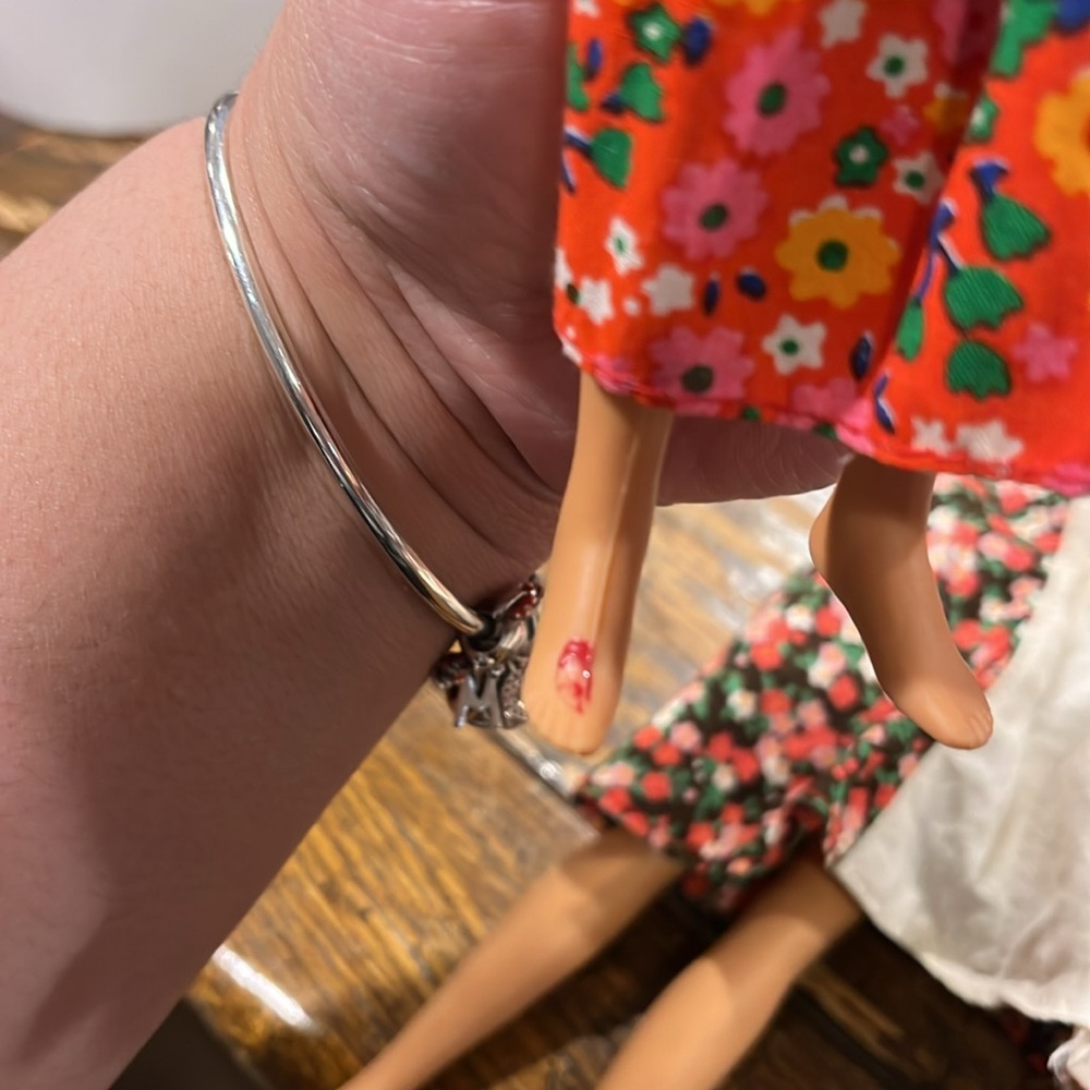 Three vintage Barbies with three vintage dresses - Picture 6 of 7